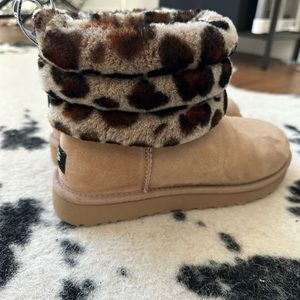 Leopard UGG boots